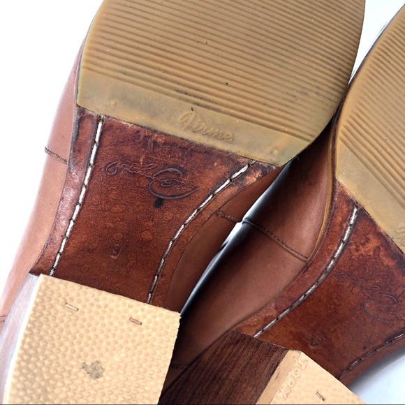 RACHEL COMEY Hitch Buckle Bootie Leather Brown 9 - Picture 13 of 13